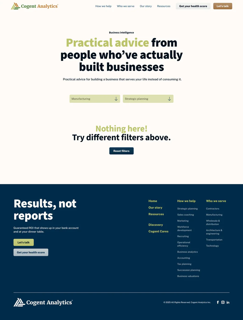 Blog list template